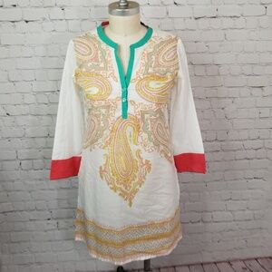 Roberta Freymann light weight Kaftan tunic dress